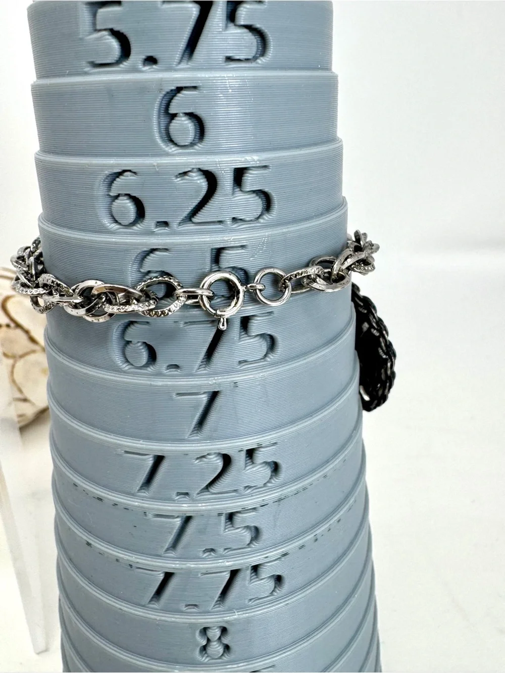 Vintage-Inspired Silver Bicentennial Coin Charm Bracelet